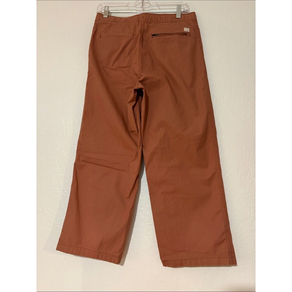 Vuori Wide Leg Ripstop Crop Pants Rose Medium - Picture 5 of 5